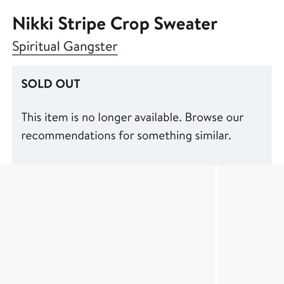 SPIRITUAL GANGSTER NIKKI RAINBOW SWEATER SIZE LARGE - Picture 4 of 10